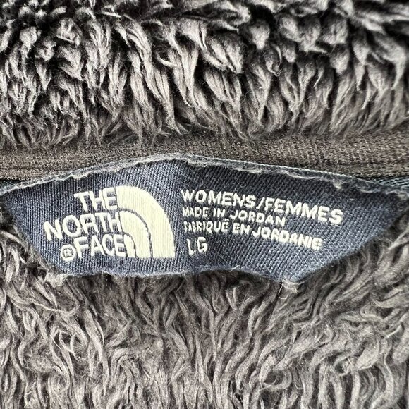 The North Face Size Large‎ Osito Sport Hybrid 1/4 Zip Soft Fleece Jacket Coat - Picture 3 of 13